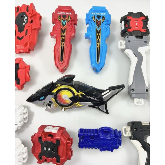 Beyblades Launchers & Rip Cords Mixed Lot of Various 31 Pieces - Picture 6 of 13